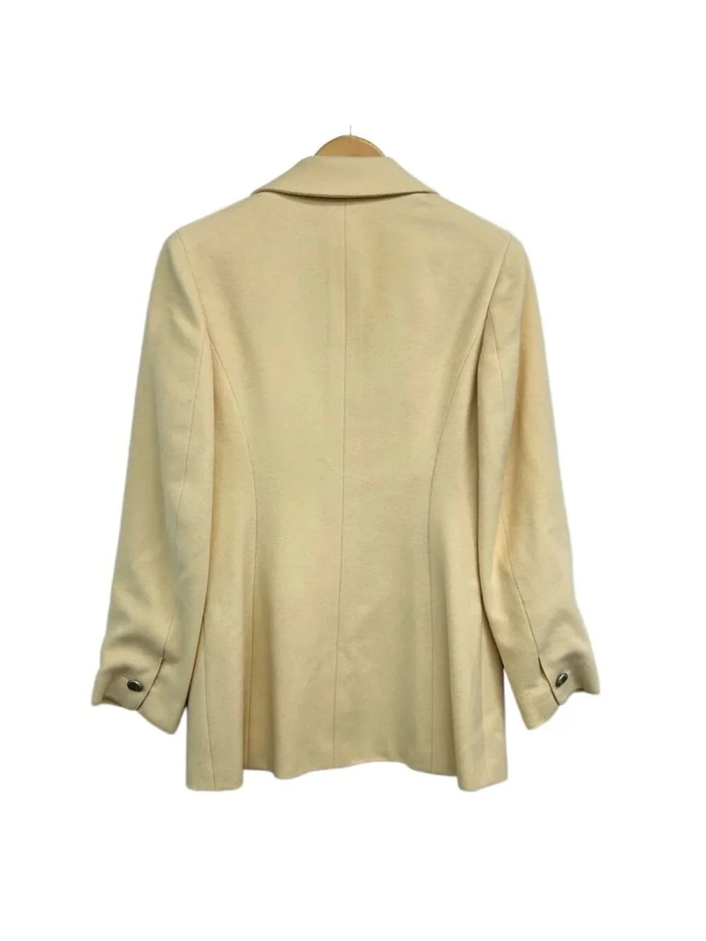 Chanel Jacket 38 M Ivory Long Sleeve Autumn Winter